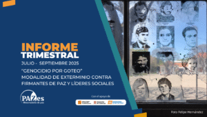 3er Informe Trimestral PAZES