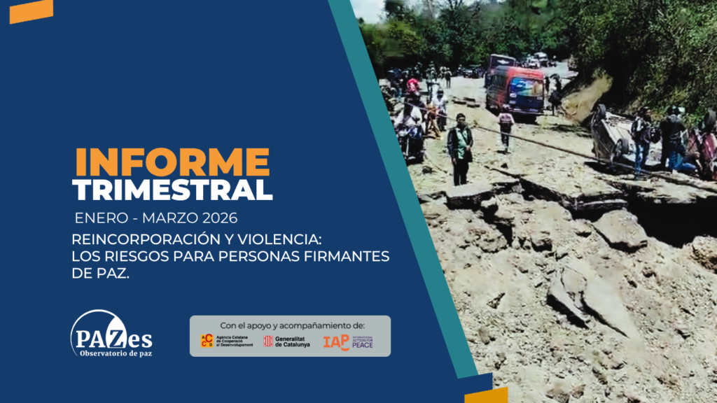 1ER Informe Trimestral PAZES 2026 - Banner.
