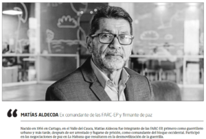 Entrevista a Matías Aldecoa por el diario Gara.