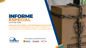 Portada 7mo Informe Especial PAZES 2026.